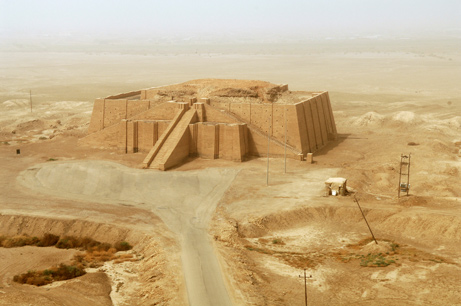 4,000 year old ziggurat in Ur